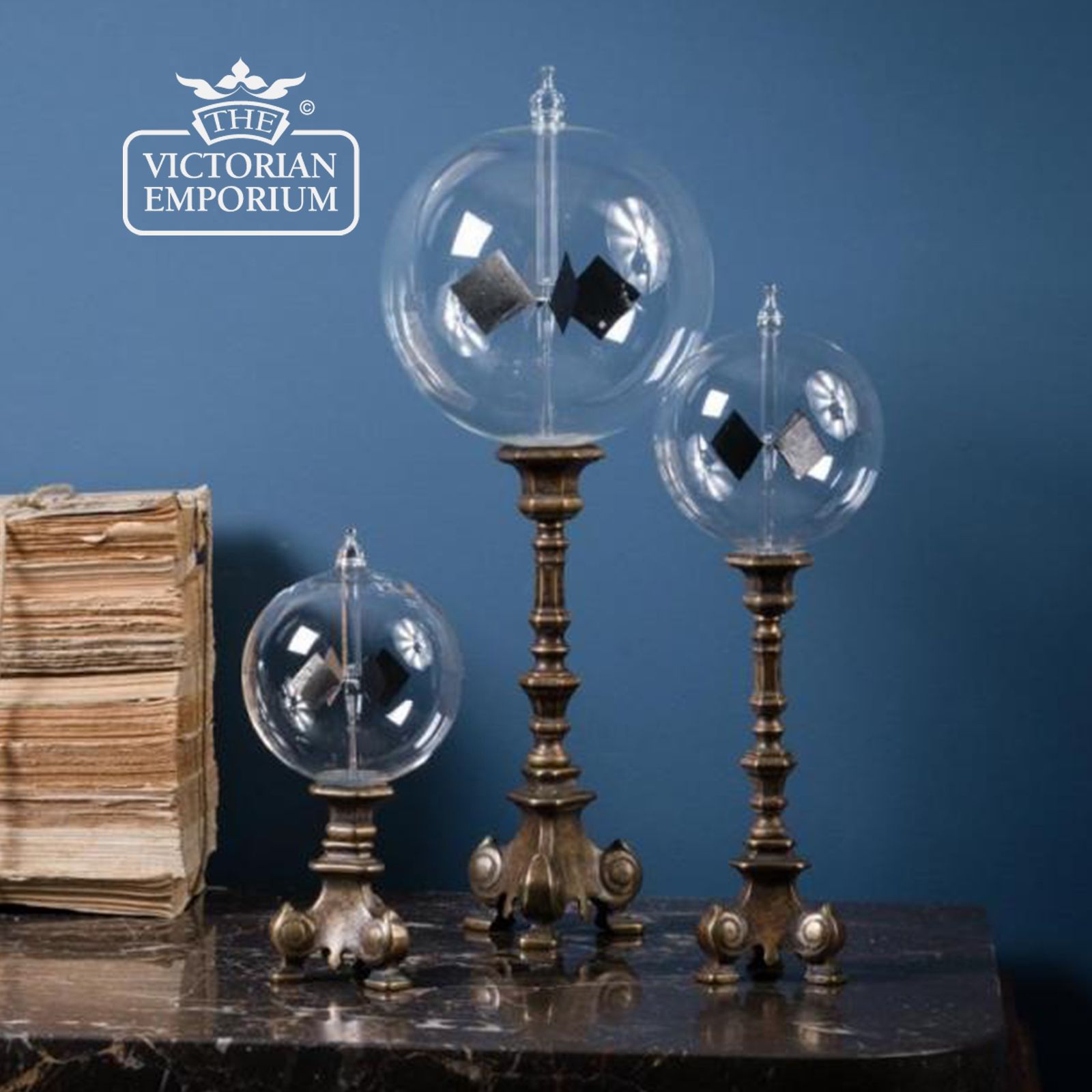 Radiometer on brass stand | The Victorian Emporium