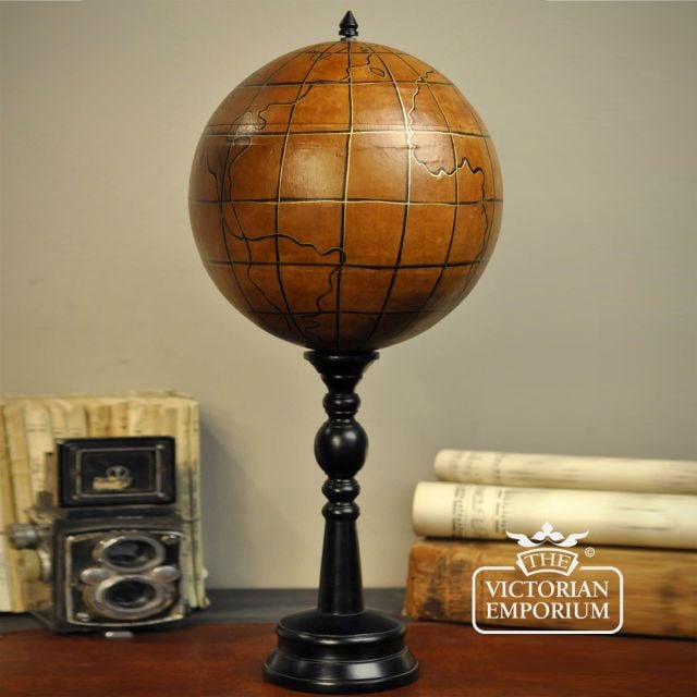 Leather globe