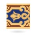 Traditional tiles -encaustic 152mm hand made old classical victorian decorative reclaimed-05