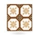 Traditional tiles -encaustic 152mm hand made old classical victorian decorative reclaimed-21