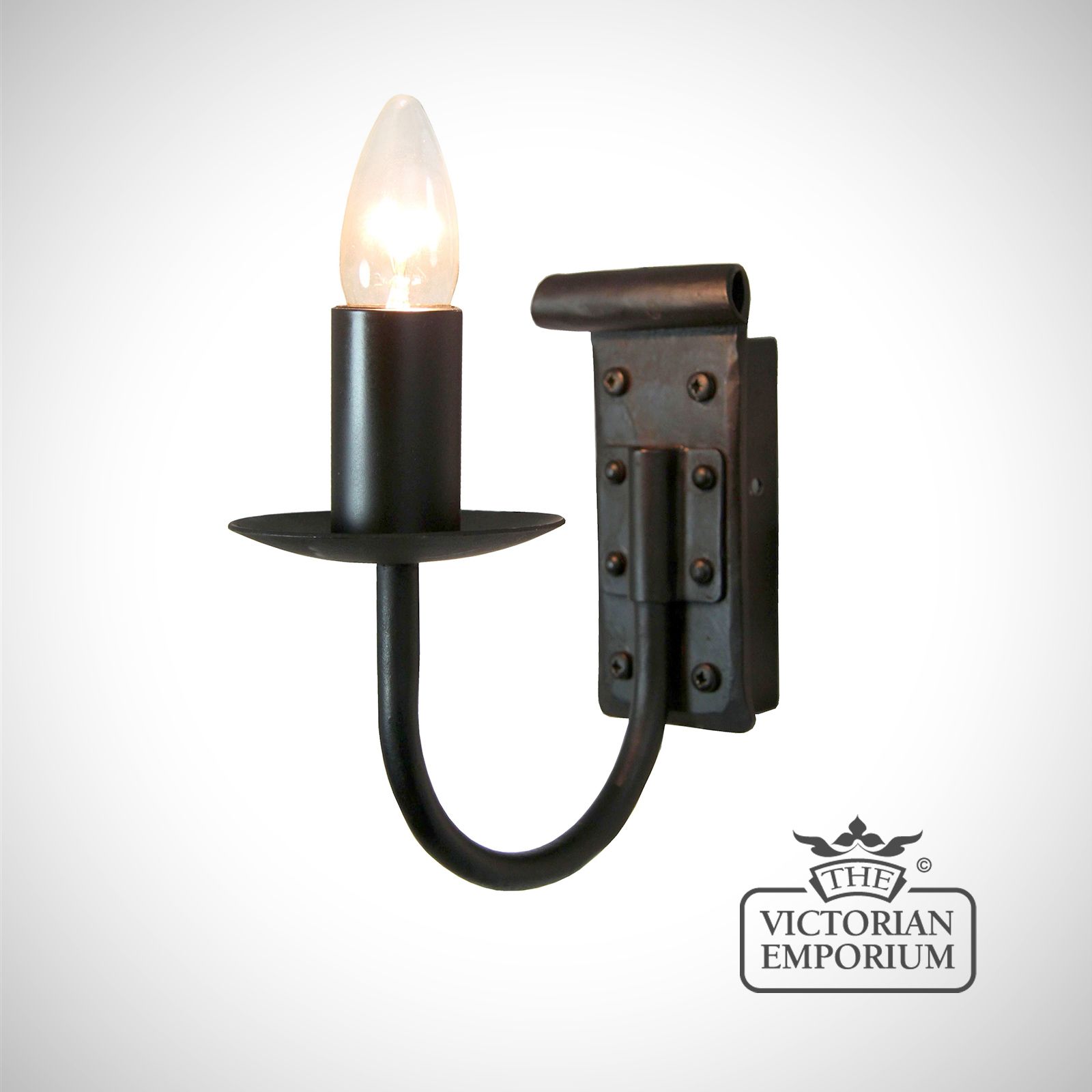 Chaucer single wall sconce