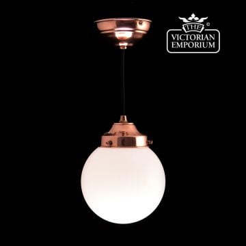 Pendent Ceiling Hanging Copper Globe Lighting Classic Wfo323