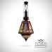 Victorian Hanging Pendent Moroccan Lighting Classic Samarkand With Glass