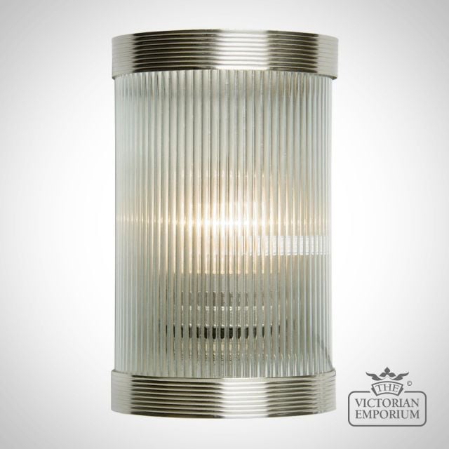 Wall Light Reed861 Reeded Glass Chrome