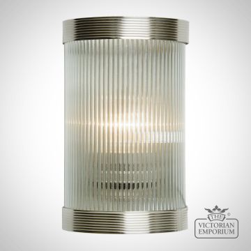 Wall Light Reed861 Reeded Glass Chrome