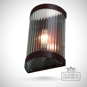 Wall Light Reed869 Reeded Glass