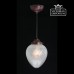 Victorian Pub Hanging Drop Hand Blown Cur Glass Opulent Distressed Metalwork Lighting Classic Pine427