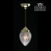 Victorian Pub Hanging Drop Hand Blown Cur Glass Opulent Distressed Metalwork Lighting Classic Star723