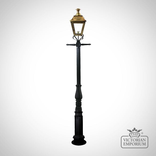 Cast Iron Lamp Post Street Garden Lighting Classic Fitz93dw