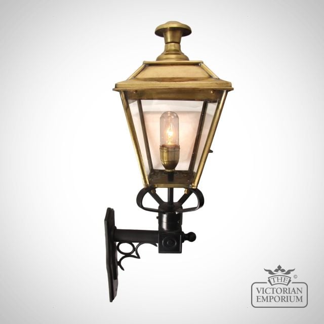William Wall Light Fitz68aw Antique Bronze