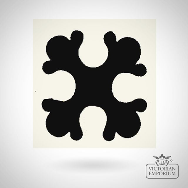 Encaustic 2.25” square tile - design 15