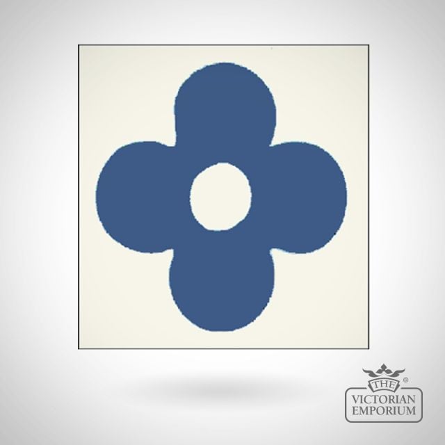 Encaustic 1.5” square tile - design 5