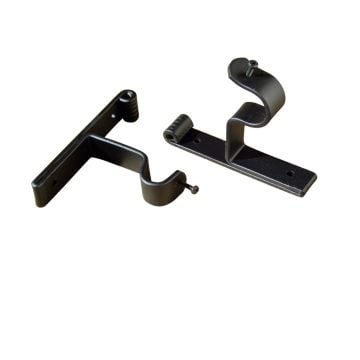 Wrought Iron Style Curtain Poles and Finials