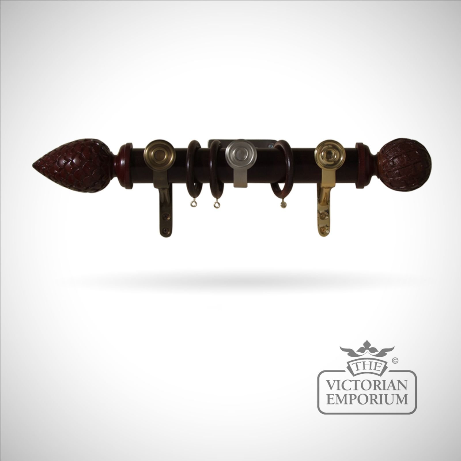 Masquerade 35mm curtain pole pack