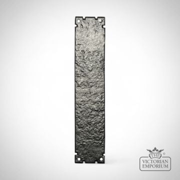 Traditional Cast Door Furniture Plate Finger Old Classical Victorian Decorative Reclaimed Ve769b