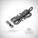 Traditional Cast Door Furniture Bolts Chain Black Hand Forged Old Classical Victorian Decorative Reclaimed Ve902
