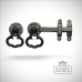 Traditional Cast Door Furniture Latches Gate Black Hand Forged Old Classical Victorian Decorative Reclaimed Ve1246