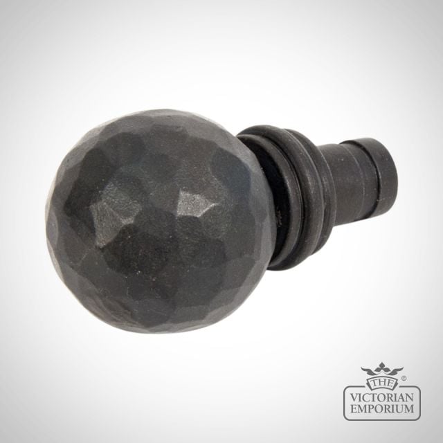 Beeswax Curtain Beaten Ball Finial (pair) 2 33398
