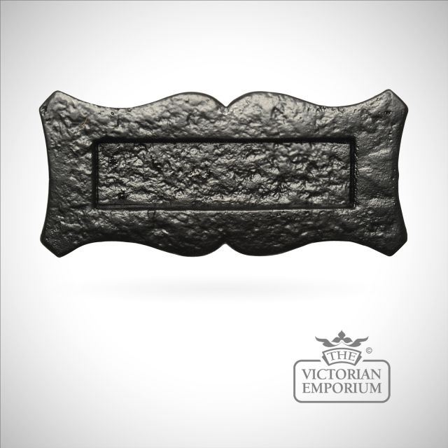 Traditional Cast Door Furniture Letter Plate Letterbox Box  Old Classical Victorian Decorative Reclaimed Ve962b