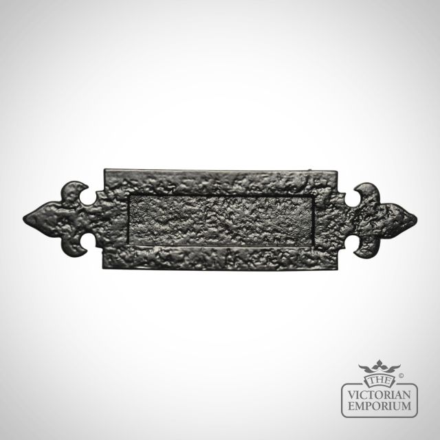 Traditional Cast Door Furniture Letter Plate Letterbox Box  Old Classical Victorian Decorative Reclaimed Ve1073b