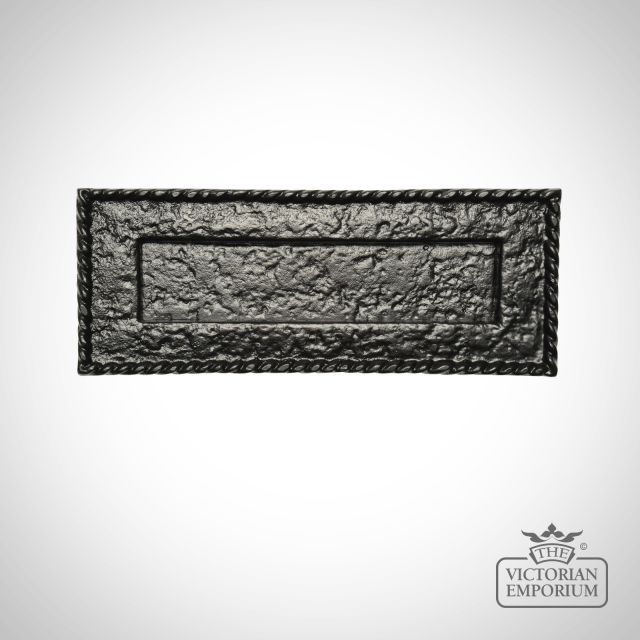 Traditional Cast Door Furniture Letter Plate Letterbox Box  Old Classical Victorian Decorative Reclaimed Ve1324b