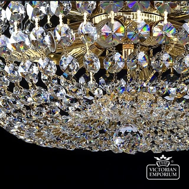 Geena Medium Basket Chandelier Closeup2  Geena 2