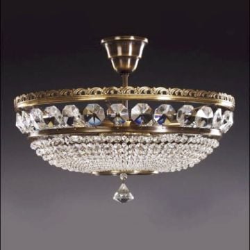 Berta basket chandelier