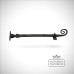 Traditional Cast Door Furniture Latches Casement Stay Black Hand Forged Old Classical Victorian Decorative Reclaimed Ve1180b