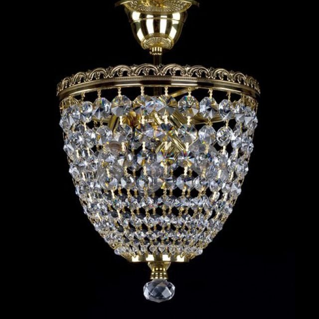 Shellie small basket chandelier