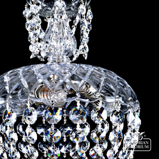 Viv Small Basket Chandelier 2  Vivien 2 Nk