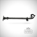 Traditional Cast Door Furniture Latches Casement Stay Black Hand Forged Old Classical Victorian Decorative Reclaimed Ve1184b
