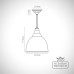 Brindley Pendant In Hammered Nickel Specification Specification Dwg 49511