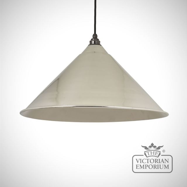 Hockliffe pendant in smooth nickel