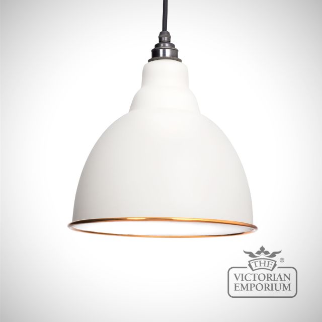 Brindle pendant in Oatmeal