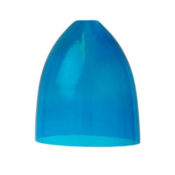 Spare Prismatic Glass Lamp Shade Blue Shbl195s
