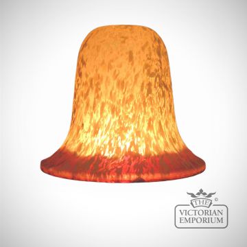 Spare Glass Lamp Shade Flame Flake Stone Shfs3