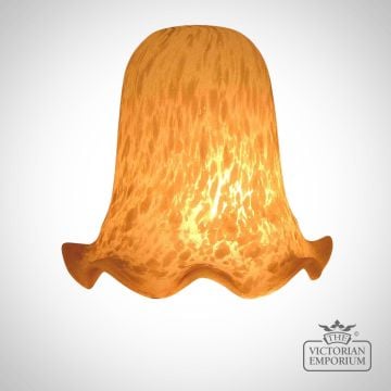 Spare Glass Lamp Shade Flame Flake Stone Shfs6