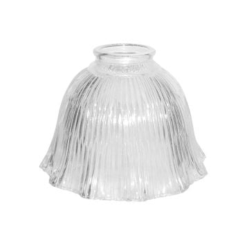 Replacement Shades For Period Style Lights, Fluted Glass Lamp Shade Uk