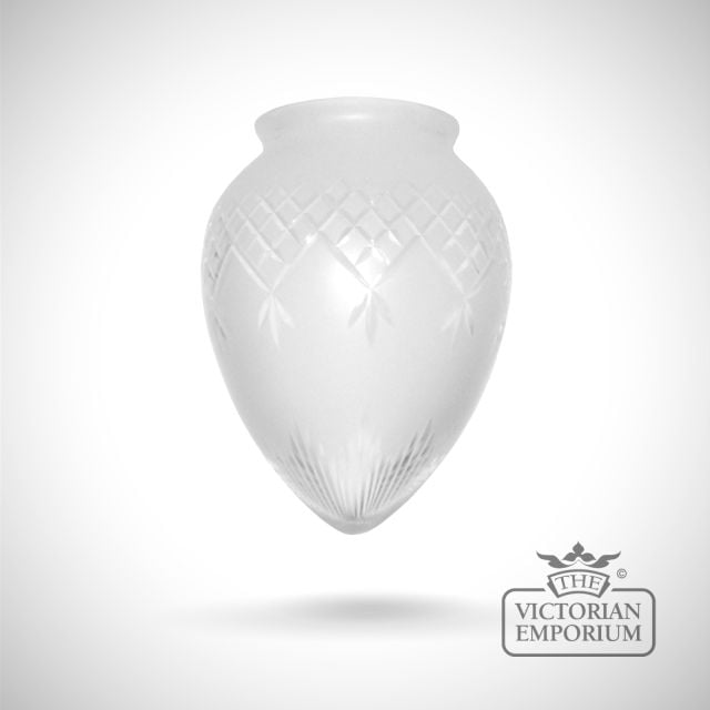 Spare Cut Glass Lamp Shade Up Light Shps2