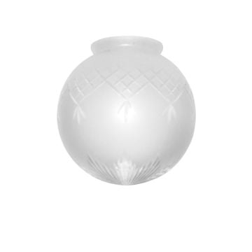 Pineapple globe shade in a choice of sizes