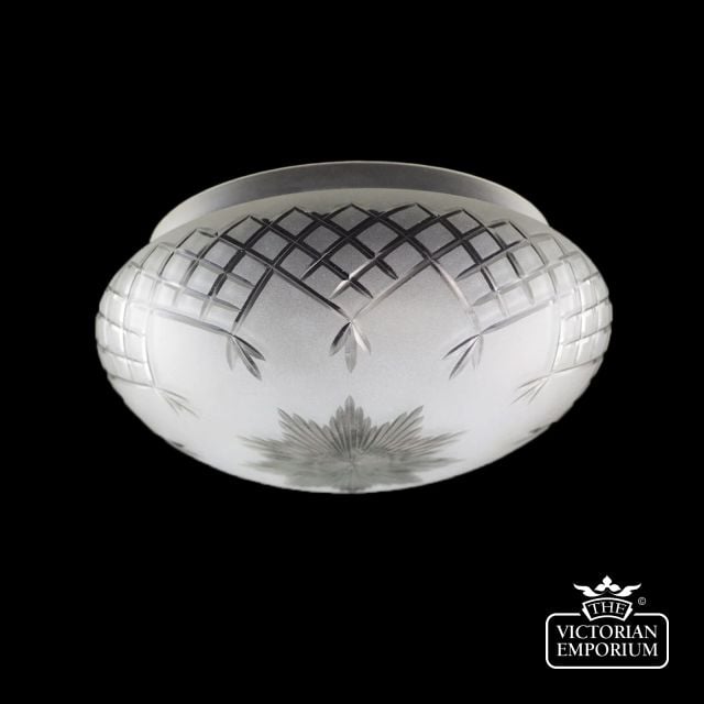 Spare Cut Glass Lamp Shade Up Light  Shpb2