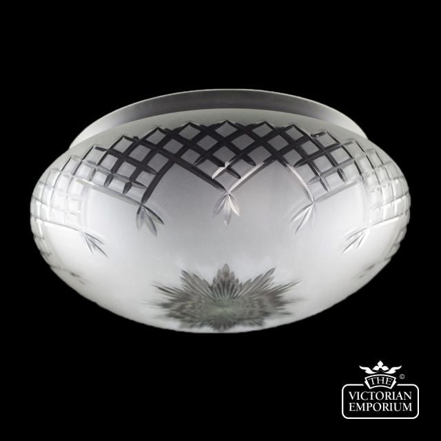 Spare Cut Glass Lamp Shade Up Light  Shpb3