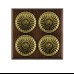 X4gang-quad-toggle-period-light switch-fluteted-polished-brass-black-dark-oak