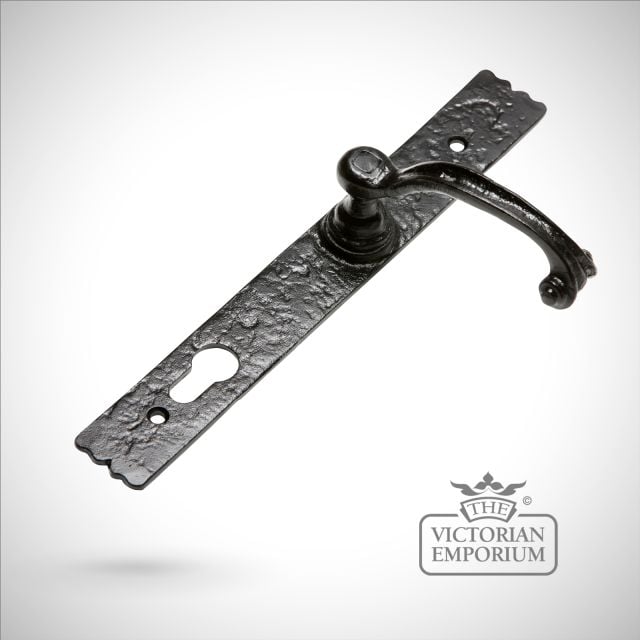 Traditional Cast Door Furniture Door Handles Old Classical Victorian Decorative Reclaimed Ve2459b