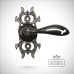 Traditional cast door furniture door handles old classical victorian decorative reclaimed-ve2564