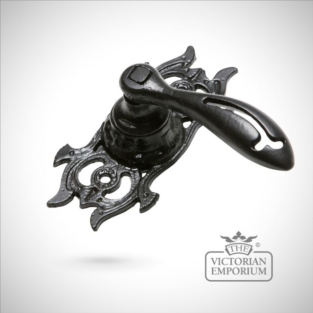 Traditional Cast Door Furniture Door Handles Old Classical Victorian Decorative Reclaimed Ve2564b