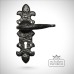 Traditional cast door furniture door handles old classical victorian decorative reclaimed-ve1214