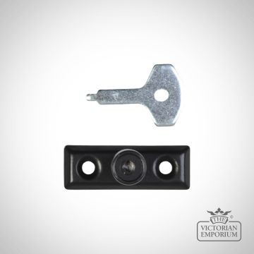 Traditional Cast Door Furniture Latches Casement Fasteners Black Hand Forged Old Classical Victorian Decorative Reclaimed Ve116b