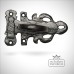 Traditional Cast Door Furniture Latches Casement Fasteners Black Hand Forged Old Classical Victorian Decorative Reclaimed Ve1028