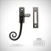 Traditional Cast Door Furniture Latches Casement Fasteners Black Hand Forged Old Classical Victorian Decorative Reclaimed Ve1181b